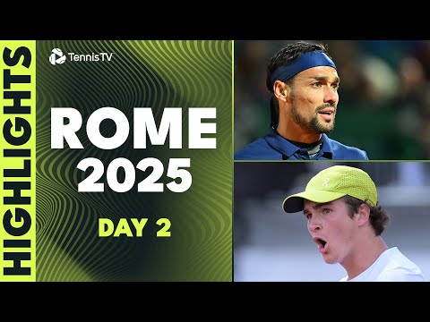 Fonseca Plays Marozsan; Fognini & Bublik In Action | Rome Day 2 Highlights