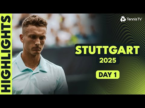 Opening Day Of The Grass Season! Lehecka, Nakashima & More Play | Stuttgart 2025 Day 1 Highlights
