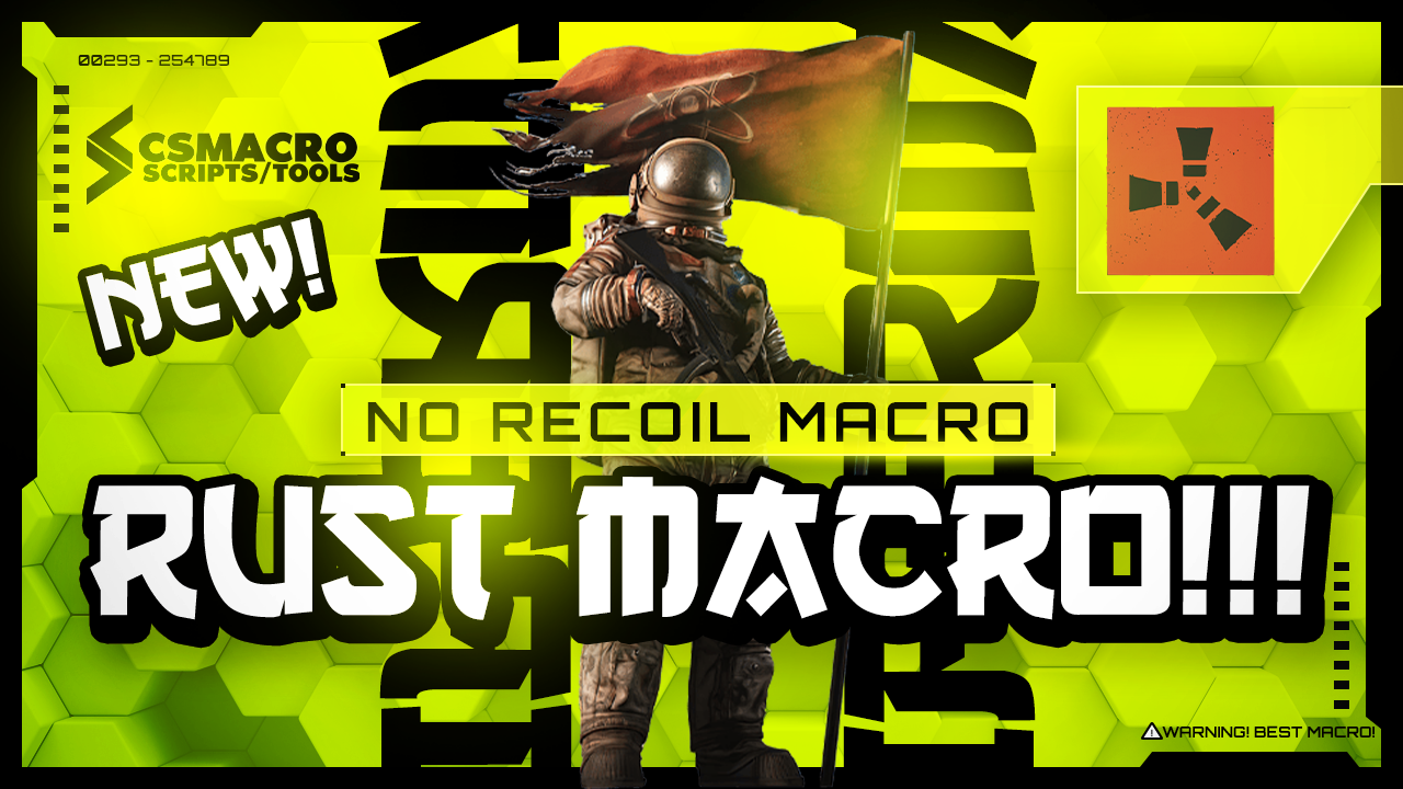 How to use No Recoil Macro Script in Rust